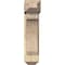 Ekena Millwork Legacy Craftsman Rough Sawn Bracket w/ Offset Brace, Douglas Fir, 8"W x 22"D x 34"H BKT0806X22X34LEC04RDF - alternate 2